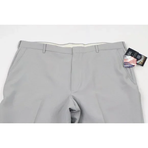 NOS Vintage 70s Streetwear Mens 40x32 Knit Wide Leg Bell Bottoms Chino Pants USA